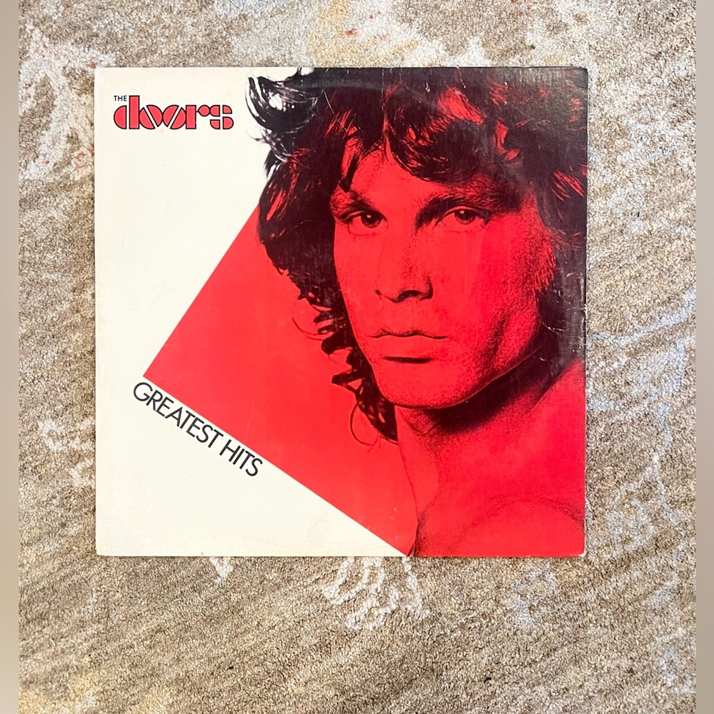 The Doors Greatest Hits Vintage 1980 Vinyl LP Record Elektra